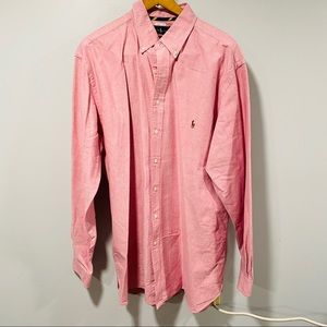 The Iconic Oxford Shirt by Polo in Crimson